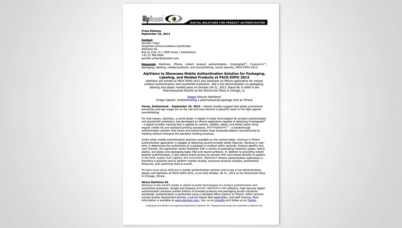 Press releases 11 Press releases 11