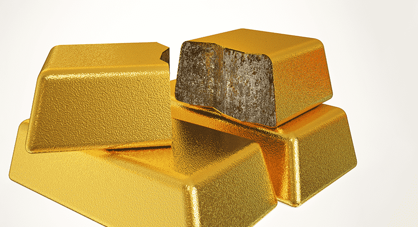 Fake gold bars out of tungsten a counterfeit story