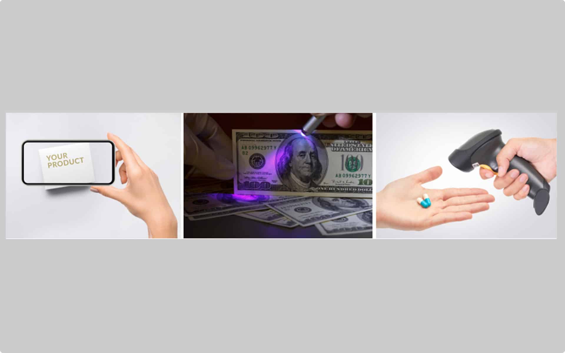 Counterfeit Detection devices