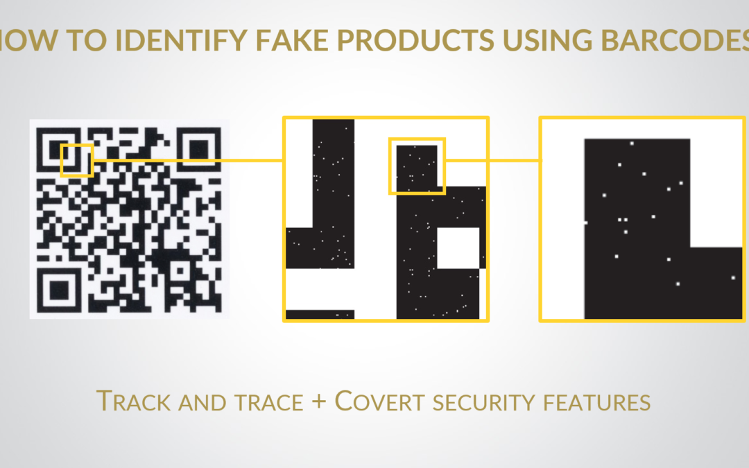 Identify fake products using barcodes