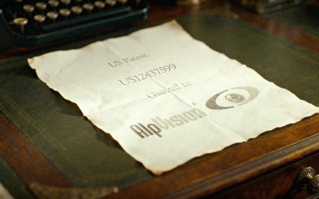 US Patent Granted to AlpVision