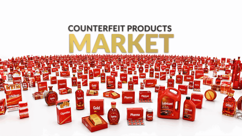 counterfeit products market